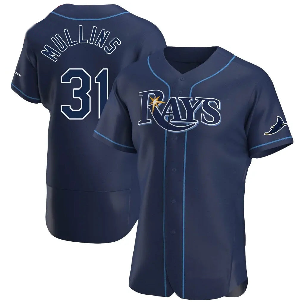 MATTH TB.Rays #31 Cedric Mullins Player Navy Home Limited Elite Stitched Jerseys