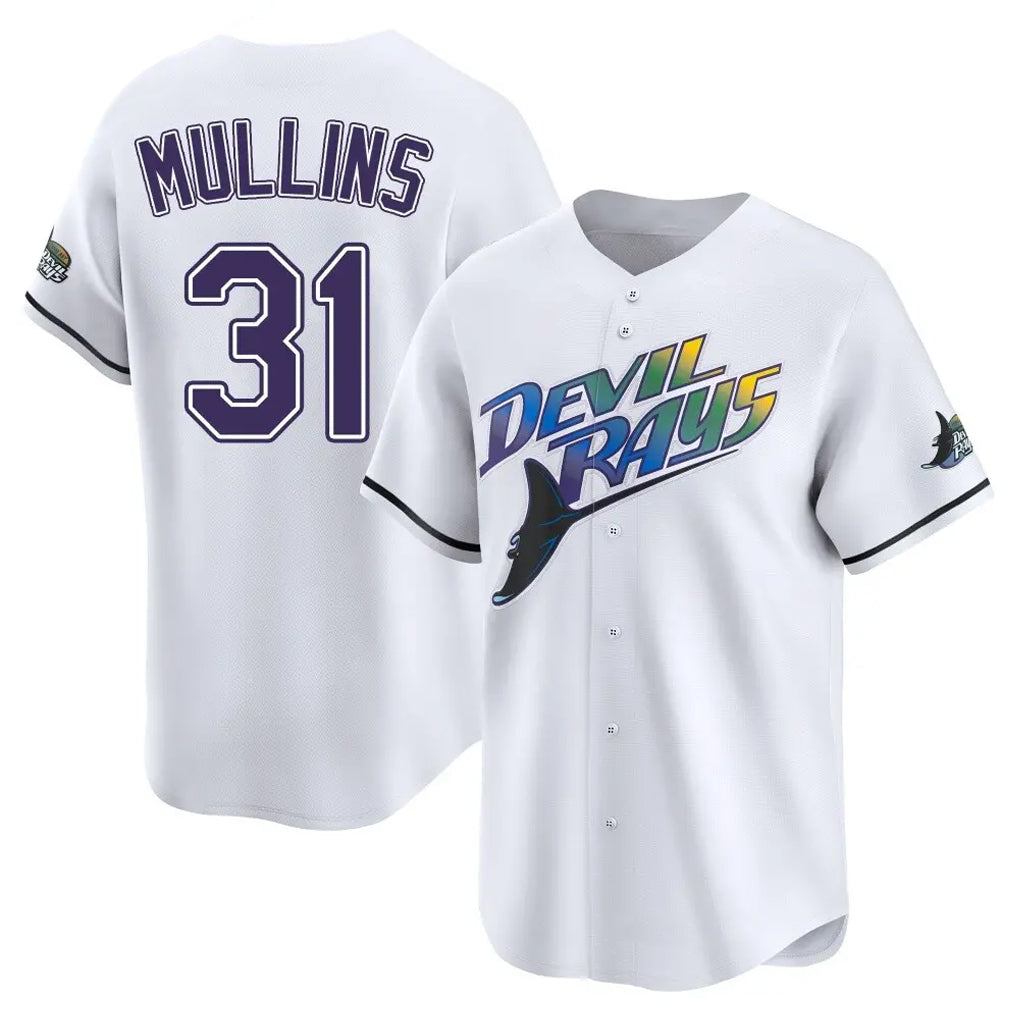 MATTH TB.Rays #31 Cedric Mullins Player White City Connect Home Stitched Jerseys