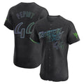 MATTH TB.Rays #44 Ryan Pepiot Player Black City Connect Home Limited Elite Stitched Jerseys