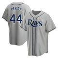 MATTH TB.Rays #44 Ryan Pepiot Player Gray Home Game Stitched Jerseys