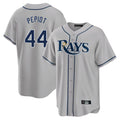 MATTH TB.Rays #44 Ryan Pepiot Player Gray Home Limited Stitched Jerseys