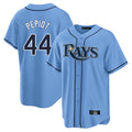 MATTH TB.Rays #44 Ryan Pepiot Player Light Blue Home Limited Stitched Jerseys