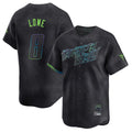 MATTH TB.Rays #8 Brandon Lowe Player Black City Connect Home Limited Stitched Jerseys