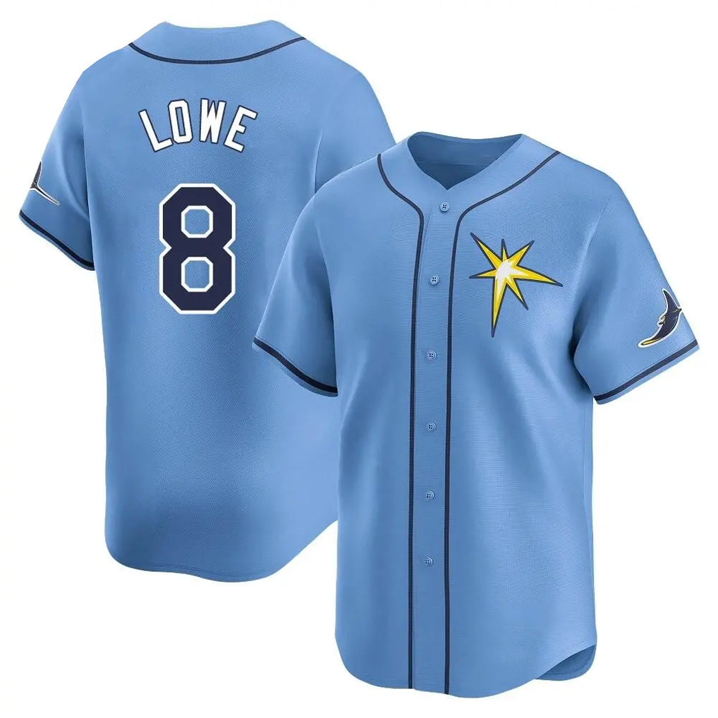MATTH TB.Rays #8 Brandon Lowe Player Light Blue Home Limited Stitched Jerseys