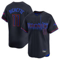 MATTH T.Blue Jays #11 Bo Bichette Player Black City Connect Limited Home Stitched Jerseys