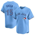 MATTH T.Blue Jays #15 Chad Green Player Blue Home Limited Stitched Jerseys
