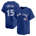 MATTH T.Blue Jays #15 Chad Green Player Royal Home Limited Stitched Jerseys