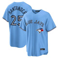 MATTH T.Blue Jays #25 Anthony Santander Player Blue Home Limited Stitched Jerseys