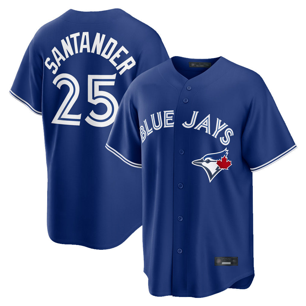 MATTH T.Blue Jays #25 Anthony Santander Player Navy Home Limited Stitched Jerseys