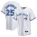 MATTH T.Blue Jays #25 Anthony Santander Player White Game Stitched Jerseys