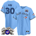 MATTH T.Blue Jays #30 Alejandro Kirk Player Blue 2025 American League All Stitched Jerseys