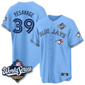 MATTH T.Blue Jays #39 Trey Yesavage Player Blue 2025 World Series Limited All Stitched Jerseys