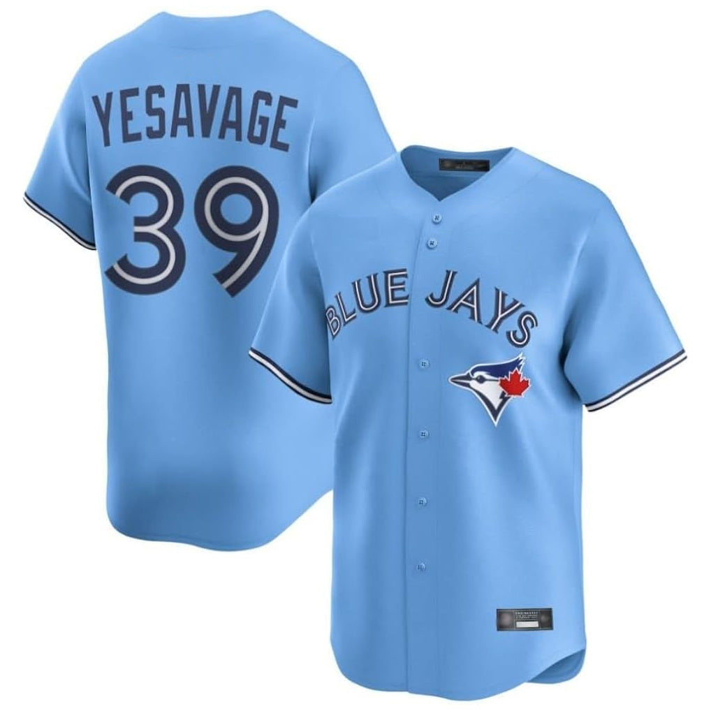 MATTH T.Blue Jays #39 Trey Yesavage Player Blue Home Limited Stitched Jerseys