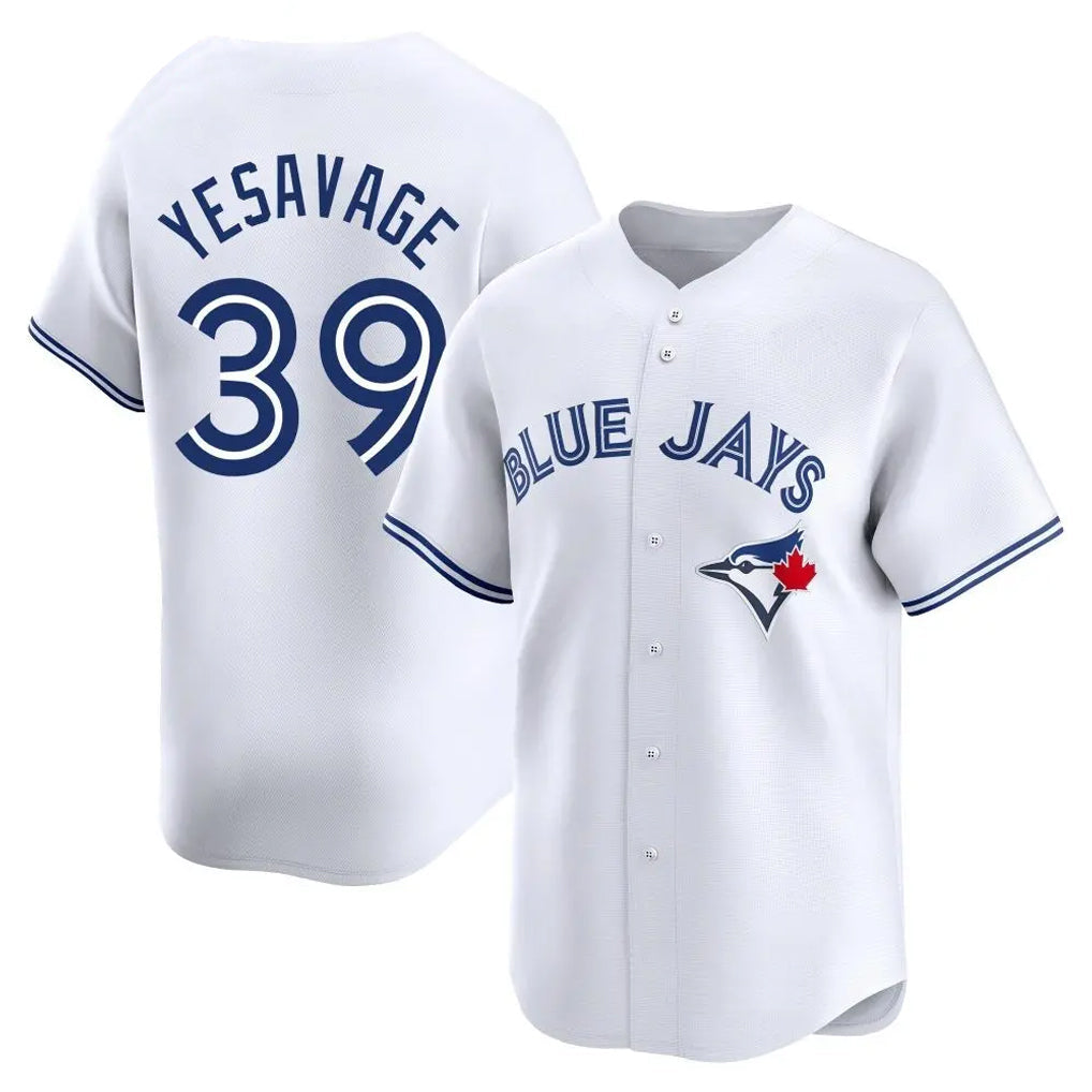 MATTH T.Blue Jays #39 Trey Yesavage Player White Home Limited Stitched Jerseys