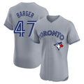 MATTH T.Blue Jays #47 Addison Barger Player Gray Elite Limited Stitched Jerseys
