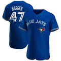 MATTH T.Blue Jays #47 Addison Barger Player Royal Elite Limited Stitched Jerseys