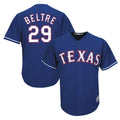 MATTH T.Rangers #29 Adrian Beltre Player Royal Majestic Alternate Cool Stitched Jerseys