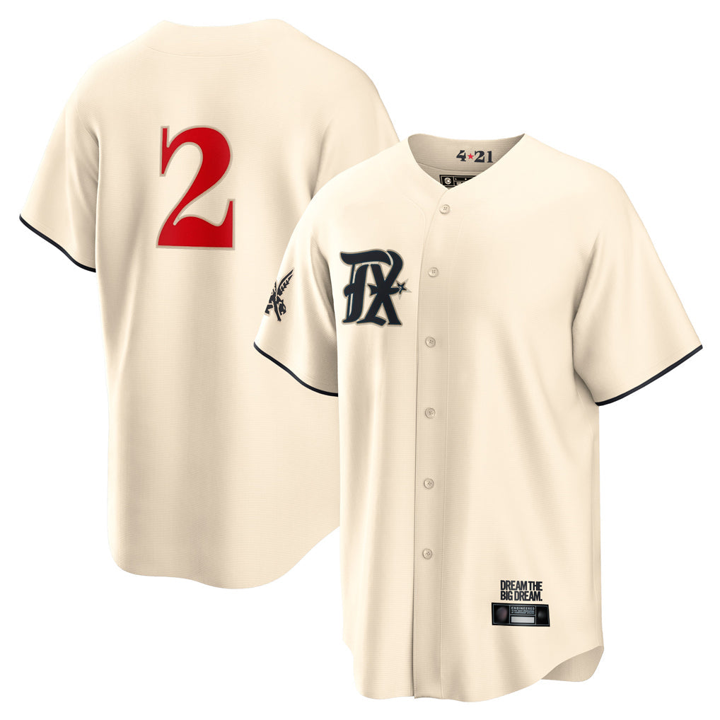 MATTH T.Rangers #2 Marcus Semien Player Cream Limited City Connect Stitched Jerseys