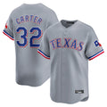 MATTH T.Rangers #32 Evan Carter Player Gray Home Limited Stitched Jerseys
