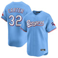 MATTH T.Rangers #32 Evan Carter Player Light Blue Home Limited Stitched Jerseys