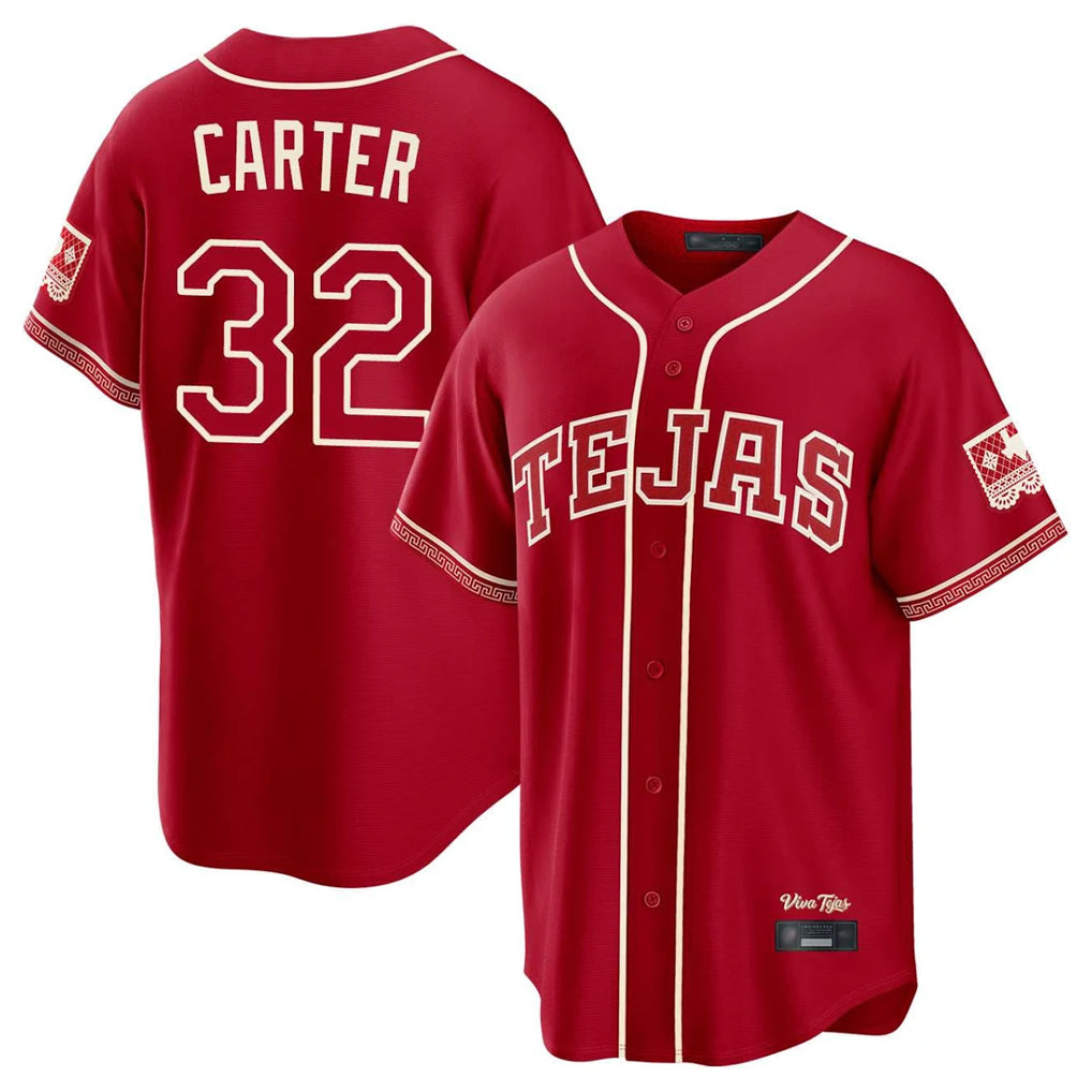 MATTH T.Rangers #32 Evan Carter Player Red 2026 City Connect Stitched Jerseys