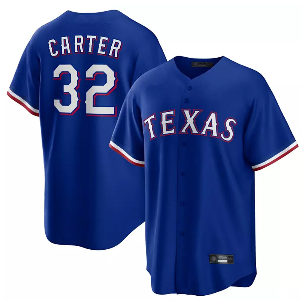 MATTH T.Rangers #32 Evan Carter Player Royal Home Limited Stitched Jerseys
