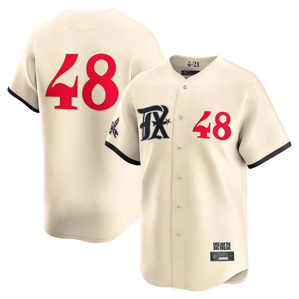 MATTH T.Rangers #48 Jacob deGrom Player Cream Limited City Connect Stitched Jerseys