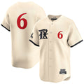 MATTH T.Rangers #6 Josh Jung Player Cream Limited City Connect Cream Stitched Jerseys