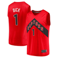 MATTH T.Raptors #1 Gradey Dick Red Fast Break Player Jerseys - Icon Edition