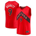 MATTH T.Raptors #9 RJ Barrett Red Fast Break Player Jerseys - Icon Edition