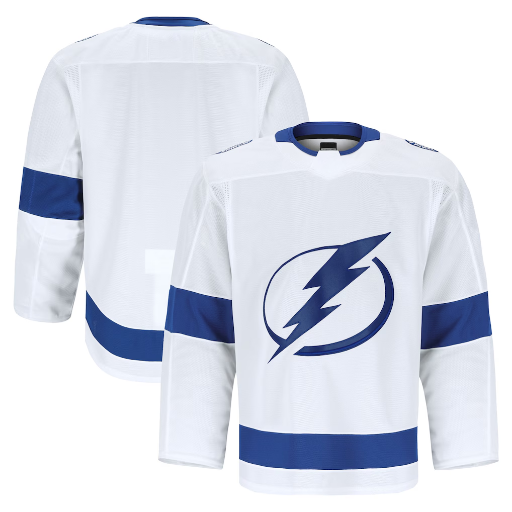 MATTH TB.Lightning White Away Authentic Pro Jerseys