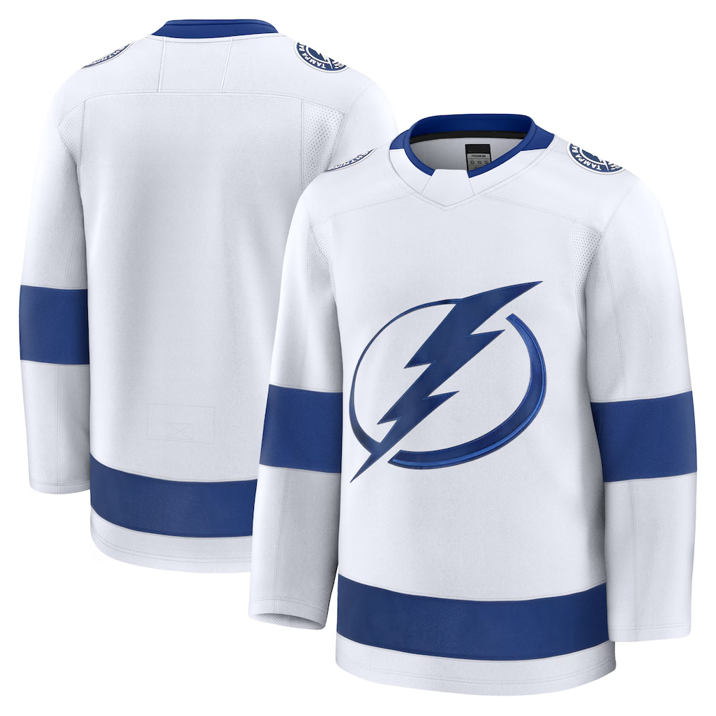 MATTH TB.Lightning White Away Premium Jerseys