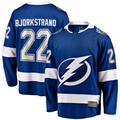MATTH TB.Lightning #22 Oliver Bjorkstrand Blue Home Breakaway Jerseys