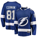 MATTH TB.Lightning #81 Erik Cernak Blue Home Breakaway Player Jerseys