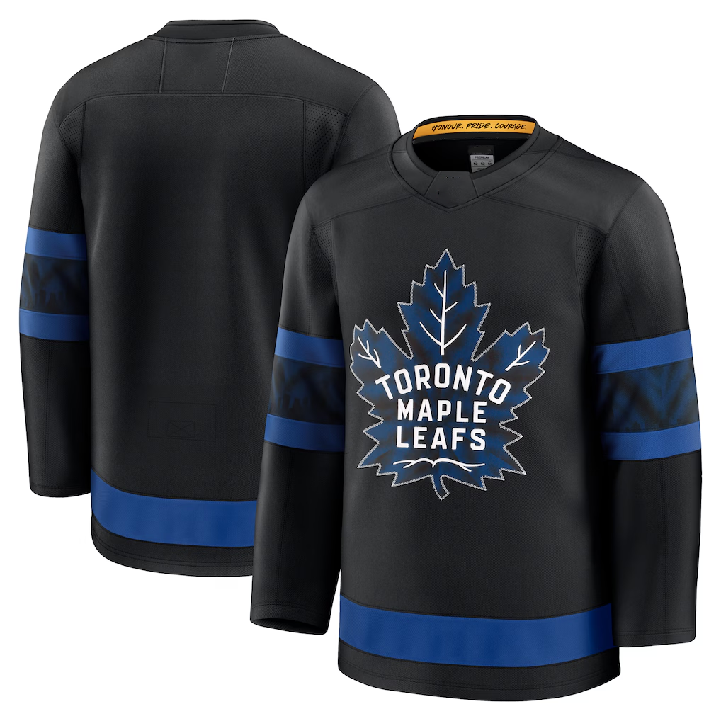 MATTH T.Maple Leafs Black Alternate Premium