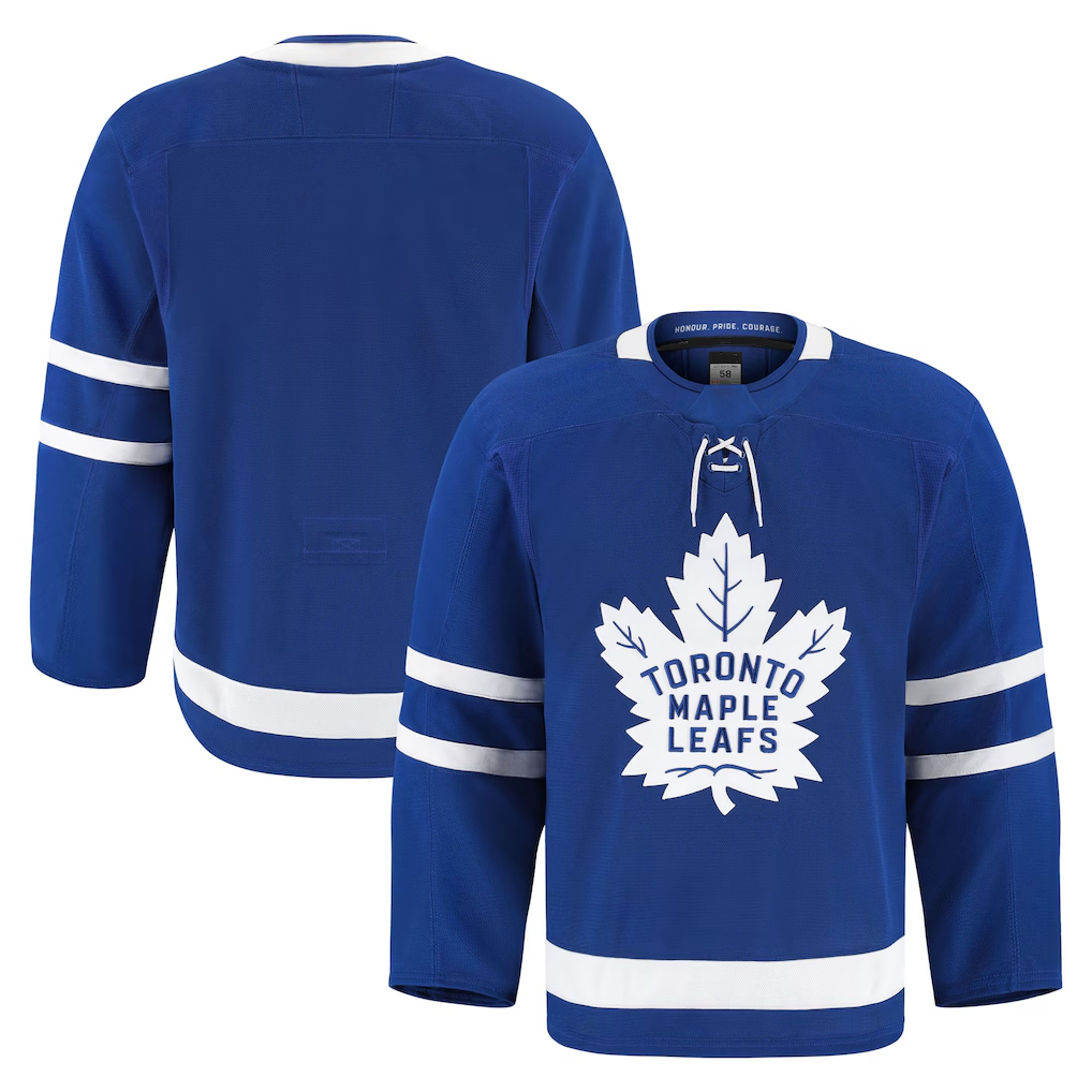 MATTH T.Maple Leafs Blue Home Authentic Pro Jerseys