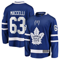 MATTH T.Maple Leafs #63 Matias Maccelli Blue Home Breakaway Jerseys