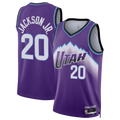 MATTH U.Jazz #20 Jaren Jackson Jr. Purple Swingman Jerseys- Icon Edition