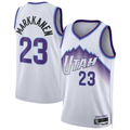 MATTH U.Jazz #23 Lauri Markkanen White Swingman Jerseys - Association Edition