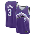 MATTH U.Jazz #3 Keyonte George Fanatics Purple Fast Break Jerseys - Icon Edition