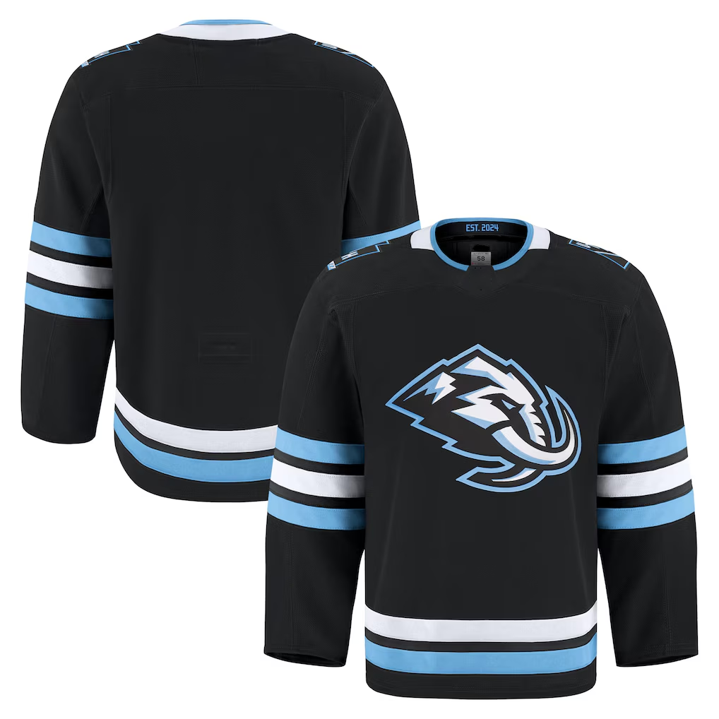 MATTH U.Mammoth Black Home Authentic Pro Jerseys