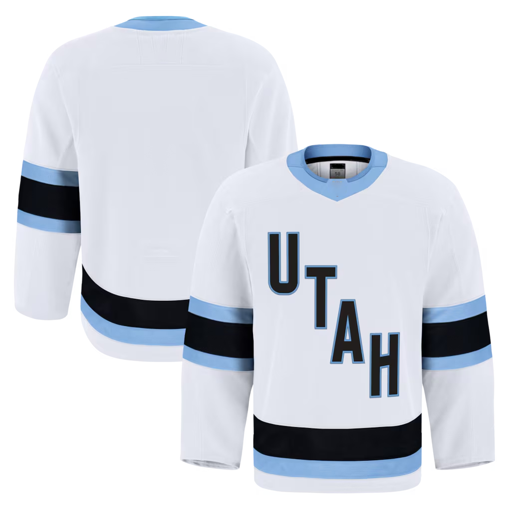 MATTH U.Mammoth White Away Authentic Pro Jerseys