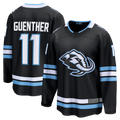 MATTH U.Mammoth #11 Dylan Guenther Black Home Breakaway Player Jerseys