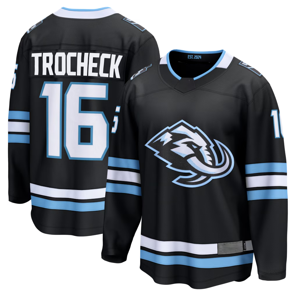 MATTH U.Mammoth #16 Vincent Trocheck Black Home Breakaway Jerseys