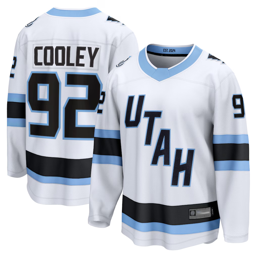 MATTH U.Mammoth #92 Logan Cooley White Away Breakaway Player Jerseys