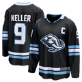 MATTH U.Mammoth #9 Clayton Keller Black Home Breakaway Jerseys