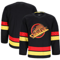 MATTH V.Canucks Black Alternate Authentic Pro Jerseys