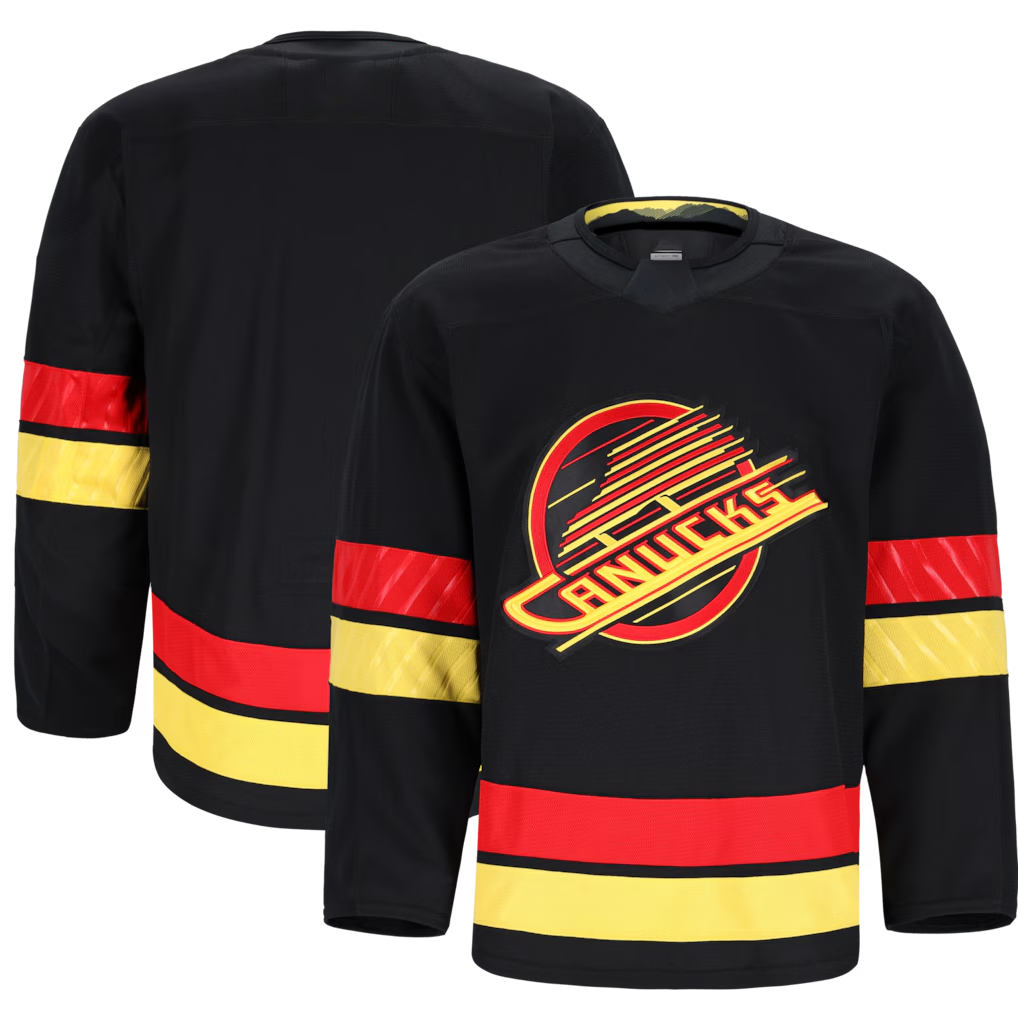 MATTH V.Canucks Black Alternate Authentic Pro Jerseys