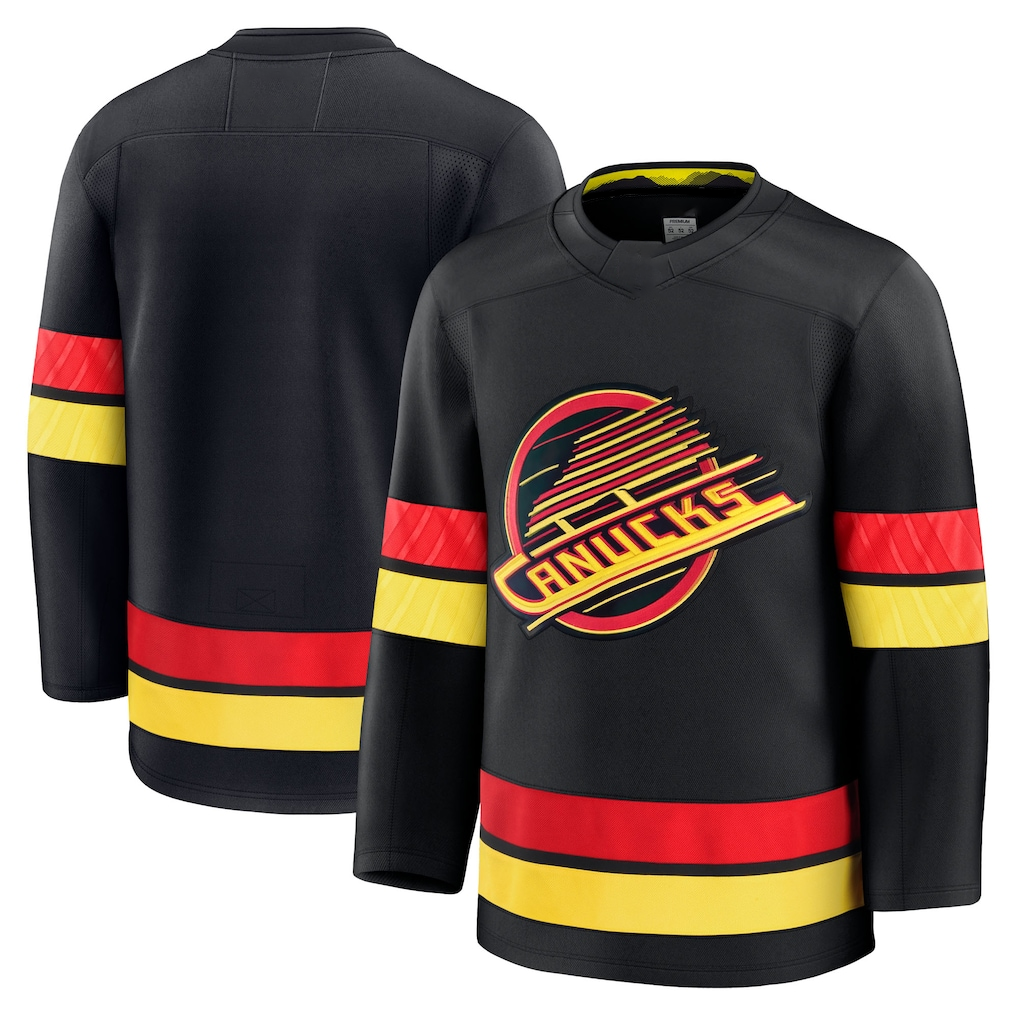 MATTH V.Canucks Black Alternate Premium Jerseys