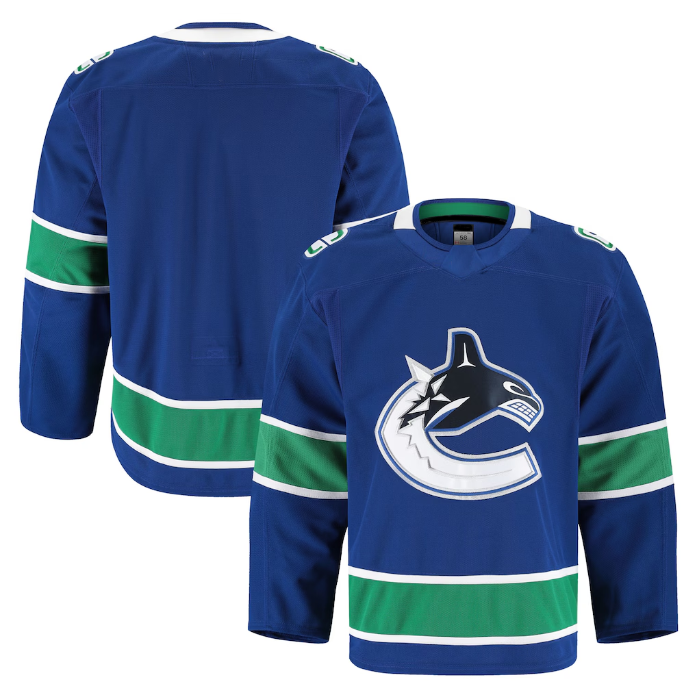 MATTH V.Canucks Blue Home Authentic Pro Jerseys